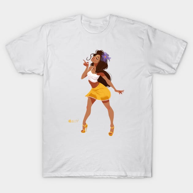 Salsa T-Shirt by cseguritanart